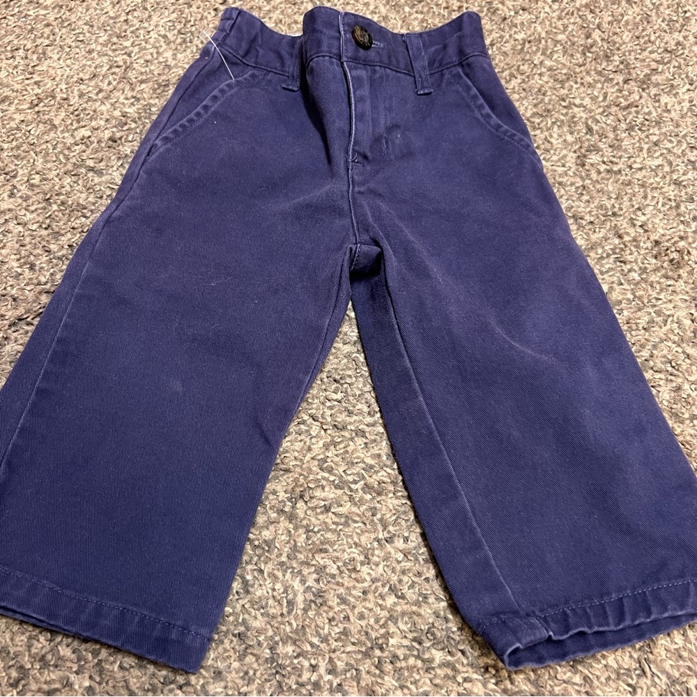 Janie and Jack navy blue pants
